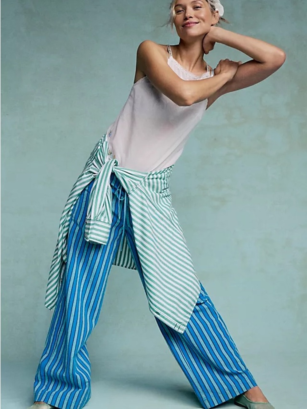 Free People Hudson Canyon Stripe Pant